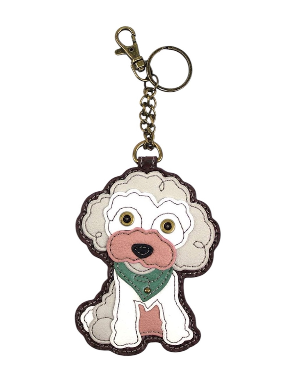 Chala Poodle Bag Charm/Coin Purse